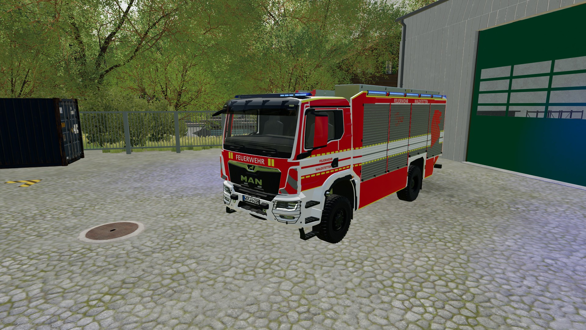 MAN TGM TG 3 Rüstwagen der Feuerwehr Waldstetten