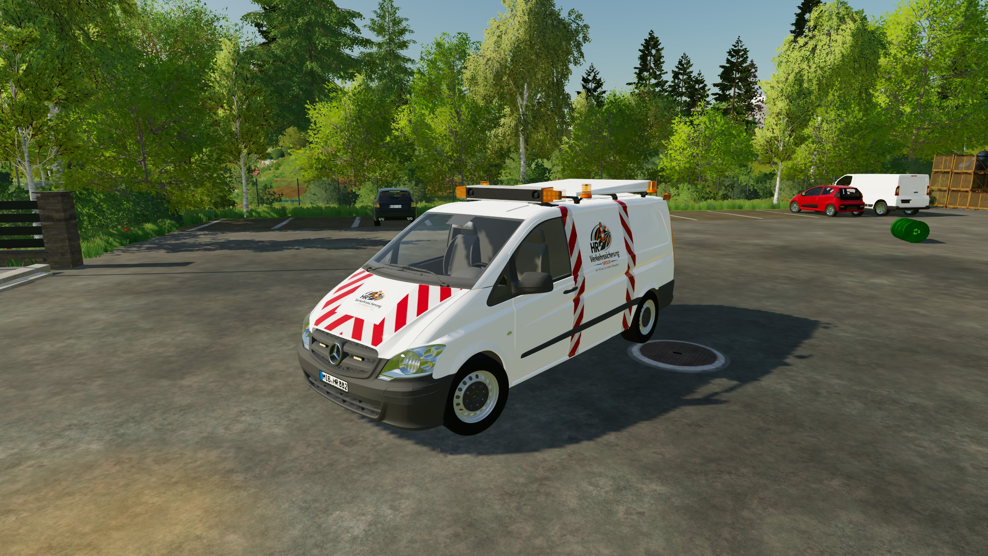 Mercedes Benz Vito 2010 HR Verkehrssicherungs 