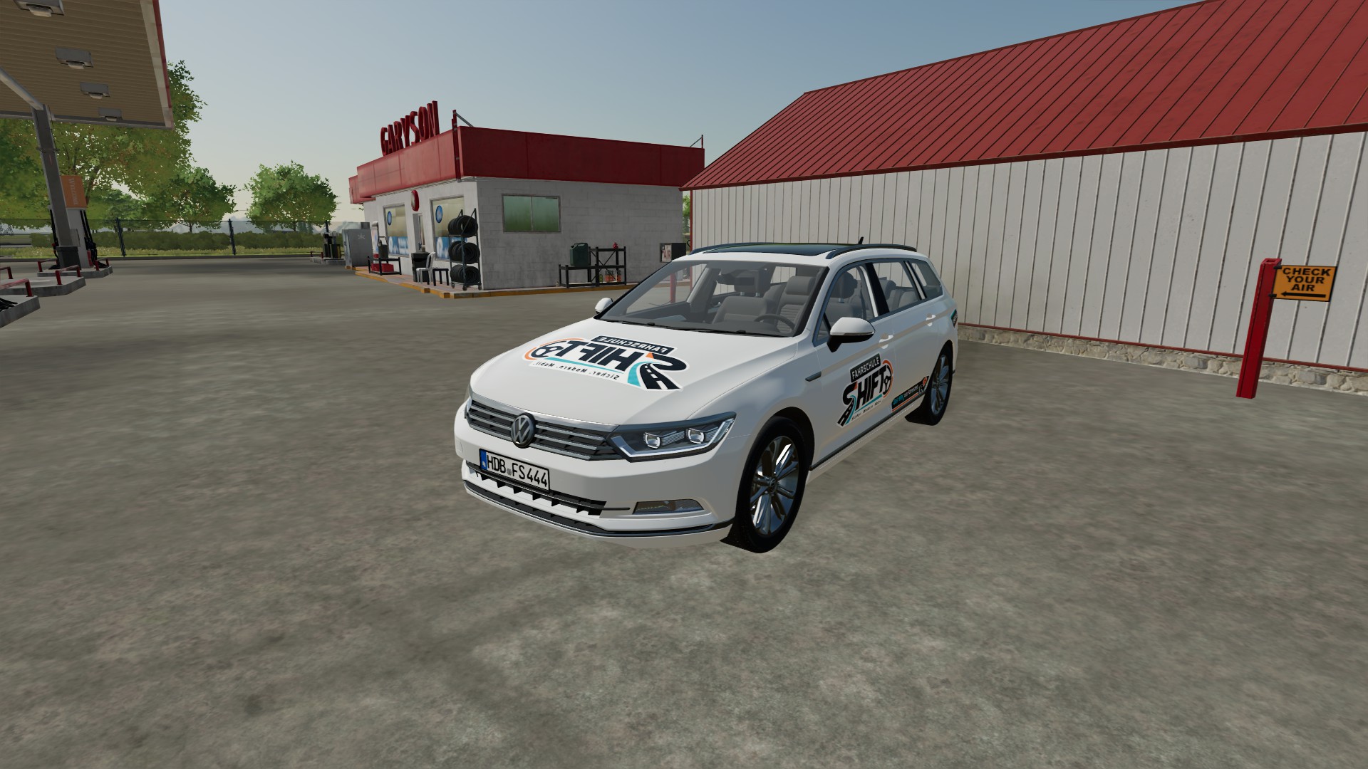 VW Passat B8 2015 Fahrschule Shift 