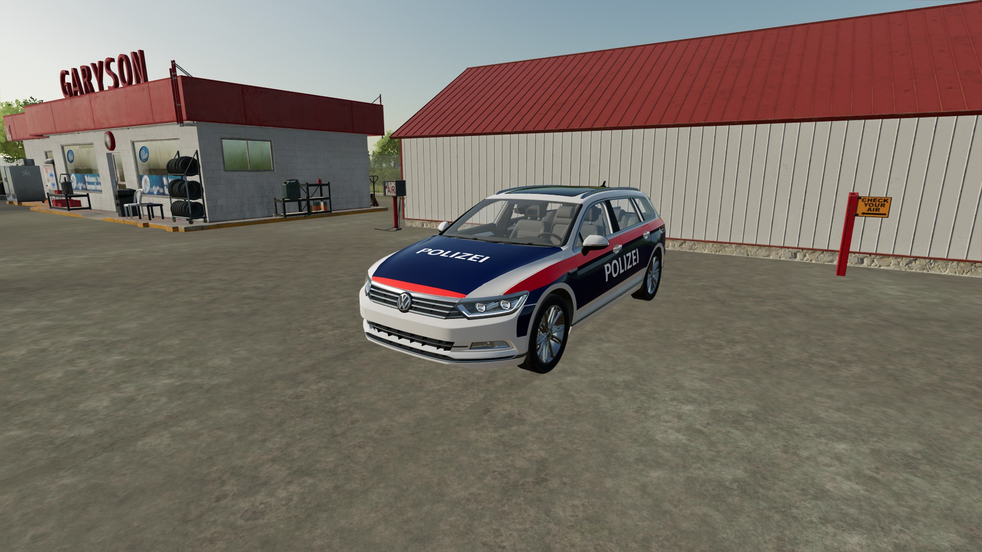 VW Passat B8 2015 der Polizei Österreich