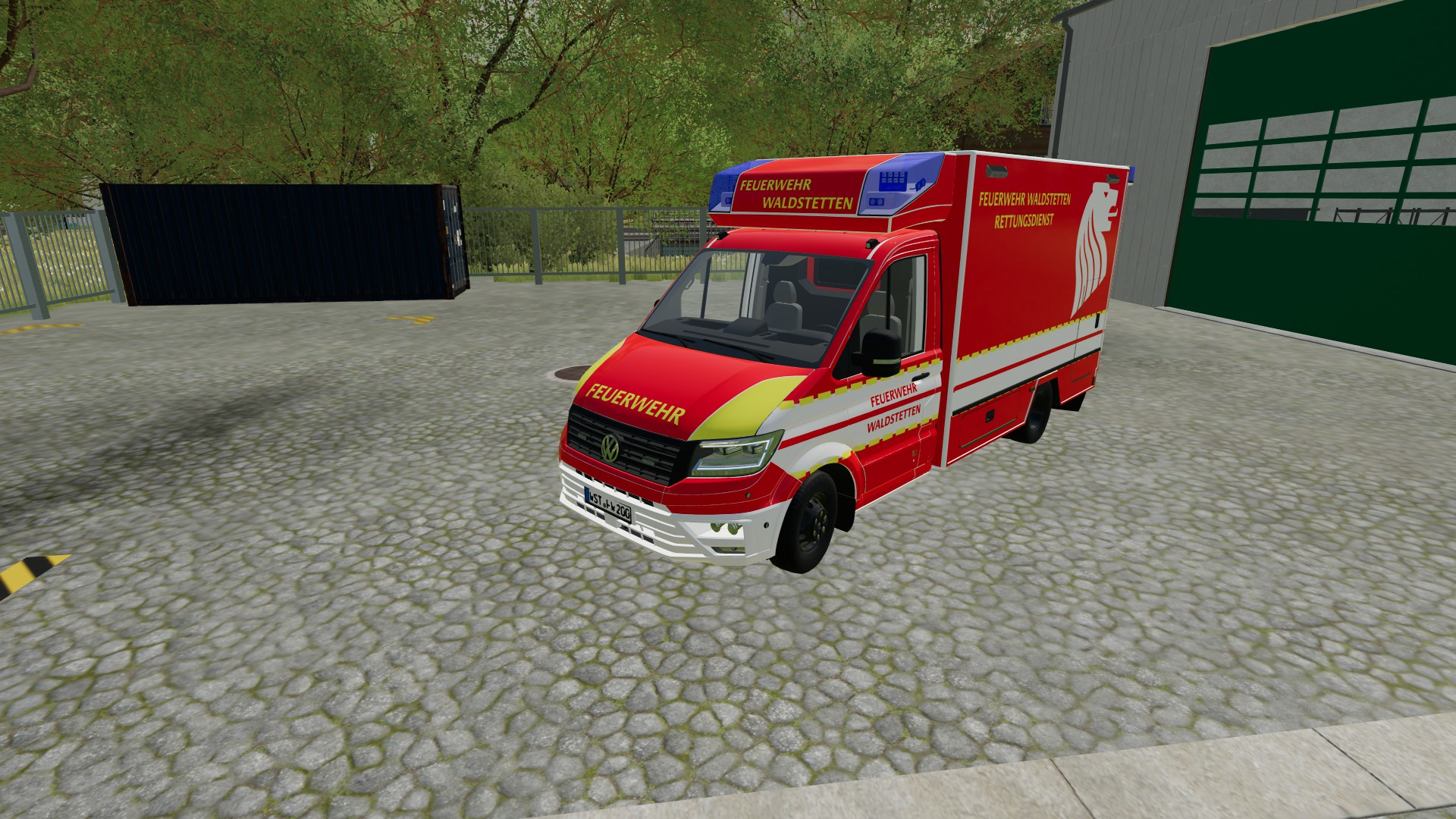 Feuerwehr Fahrtec Rettungsdienst Skinpack der Feuerwehr Waldstetten