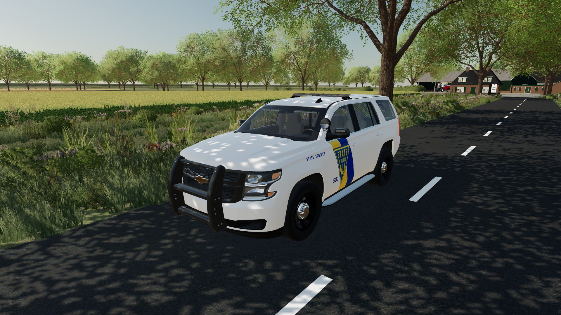 Chevrolet Tahoe New Jersey Staate Trooper Skin