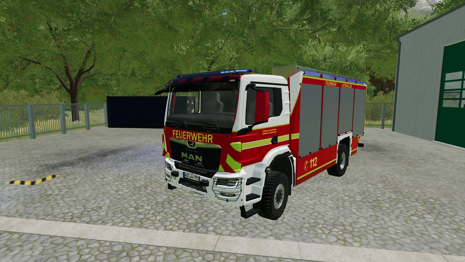 MAN TGM TG3 Ziegler RW Feuerwehr Unterwalden