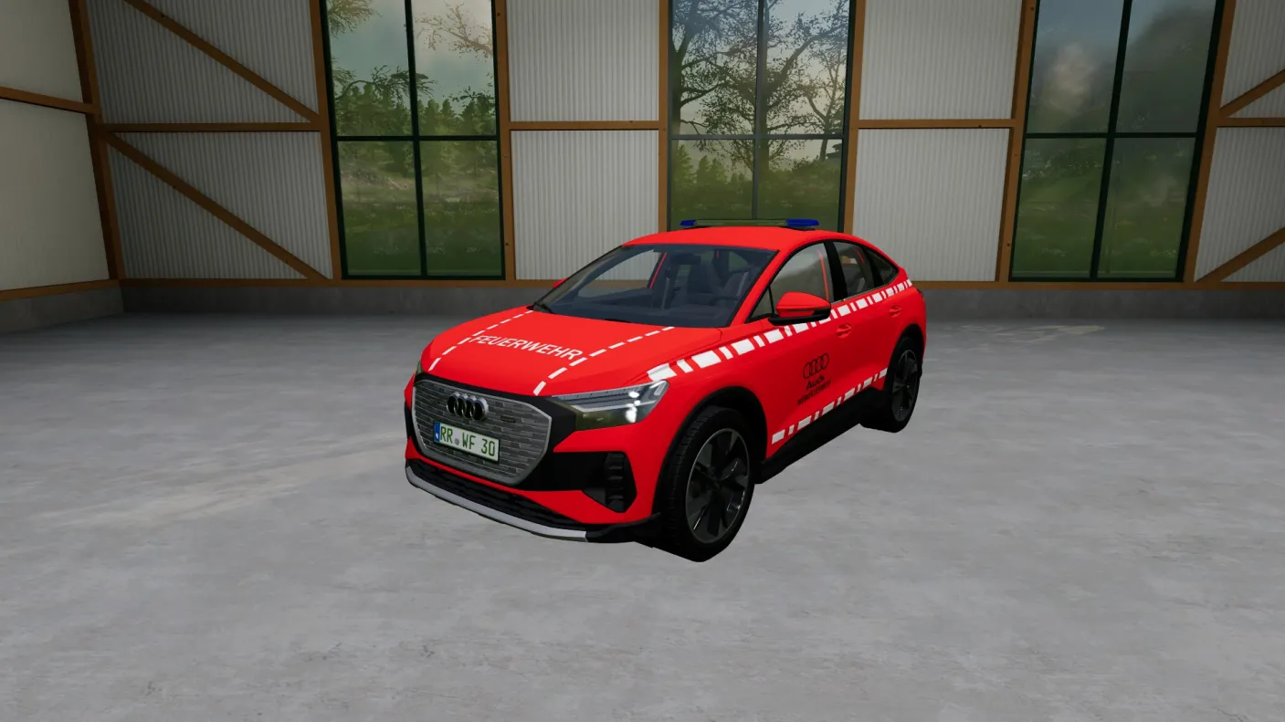 Audi Q4 F4 E-Tron Sportback KDOW der Werkfeuerwehr Audi (Fiktiv)