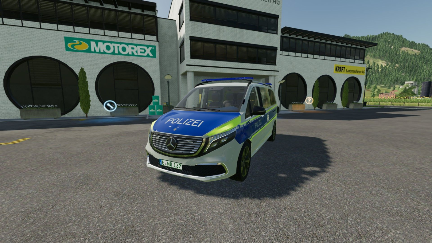 Mercedes EQV Polizei
