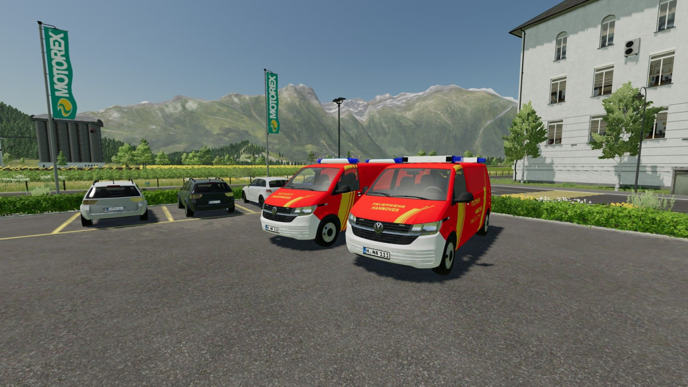 Volkswagen T6 (Feuerwehr Hannover ELW und NEF)