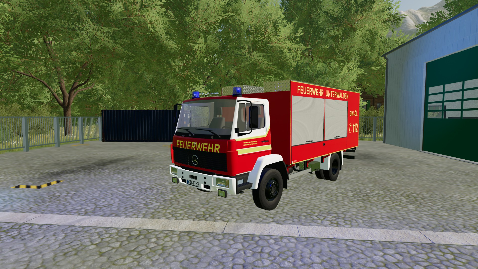 Mercedes Benz GFT GW-ÖL der Feuerwehr Unterwalden