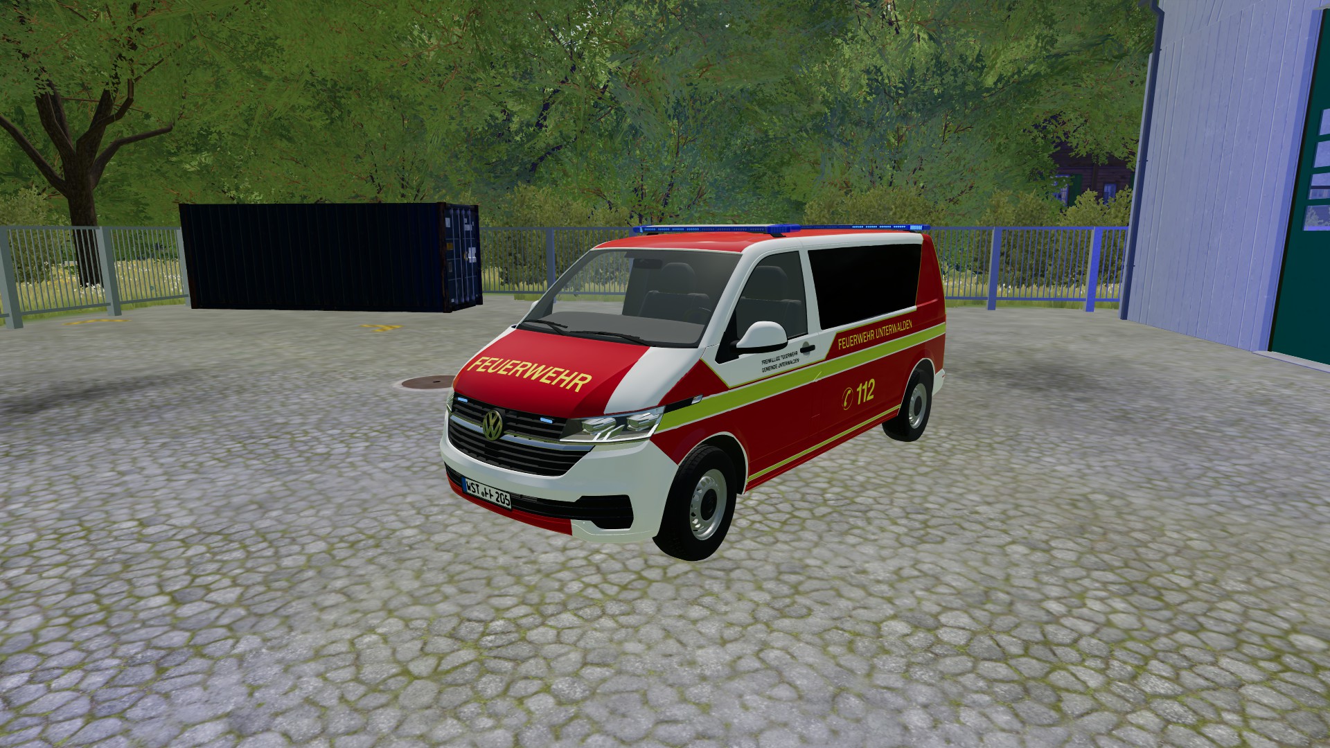 VW T6.1 MZF/MTW der Feuerwehr Unterwalden 