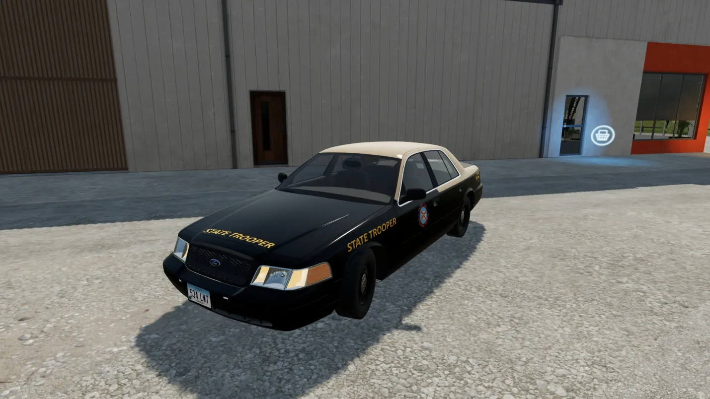Florida Highway Patrol Skin Ford Crown
