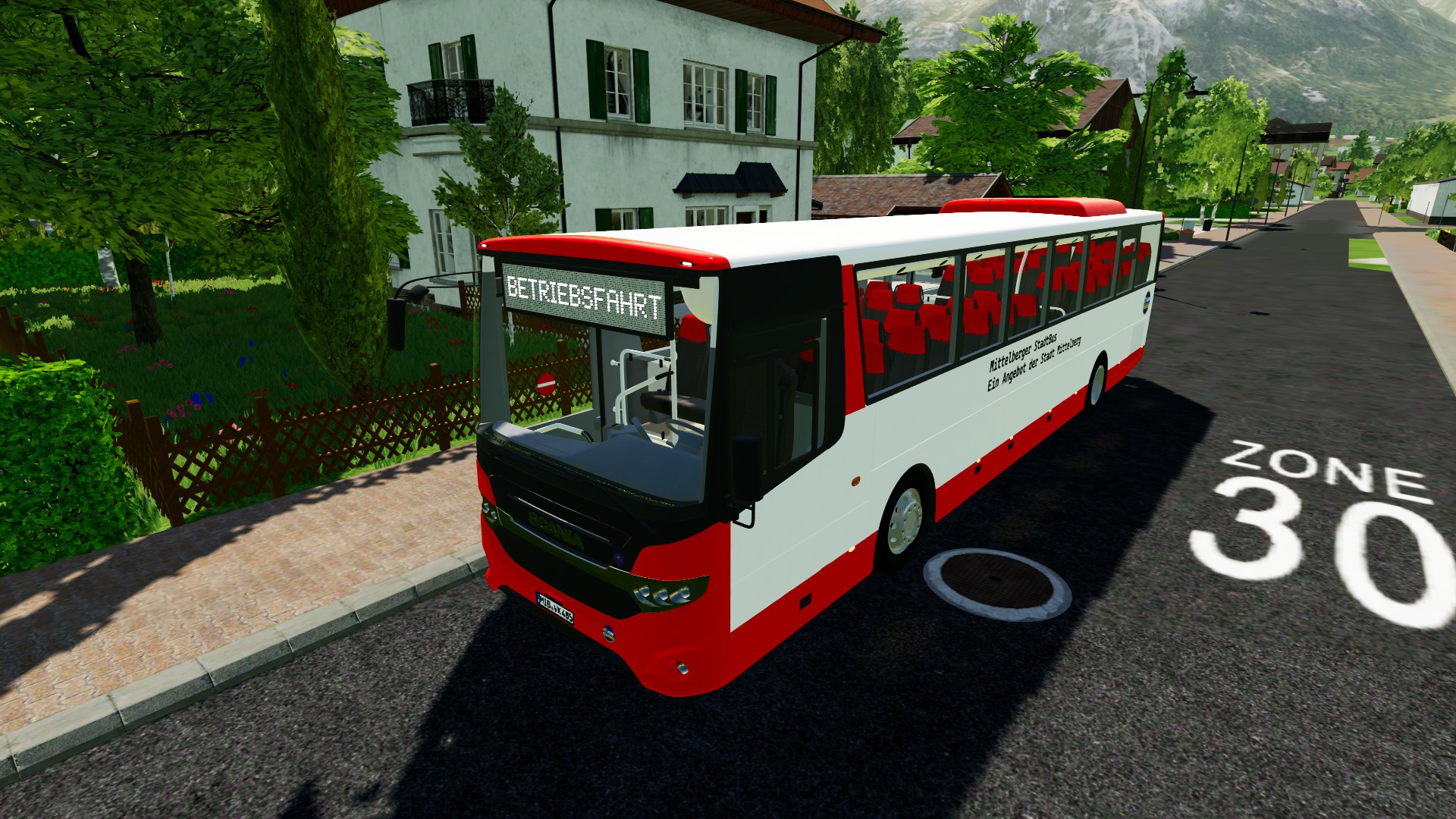 Scania Interlink LD 2015 Bus des Vehrkehrsbetriebs Mittelberg