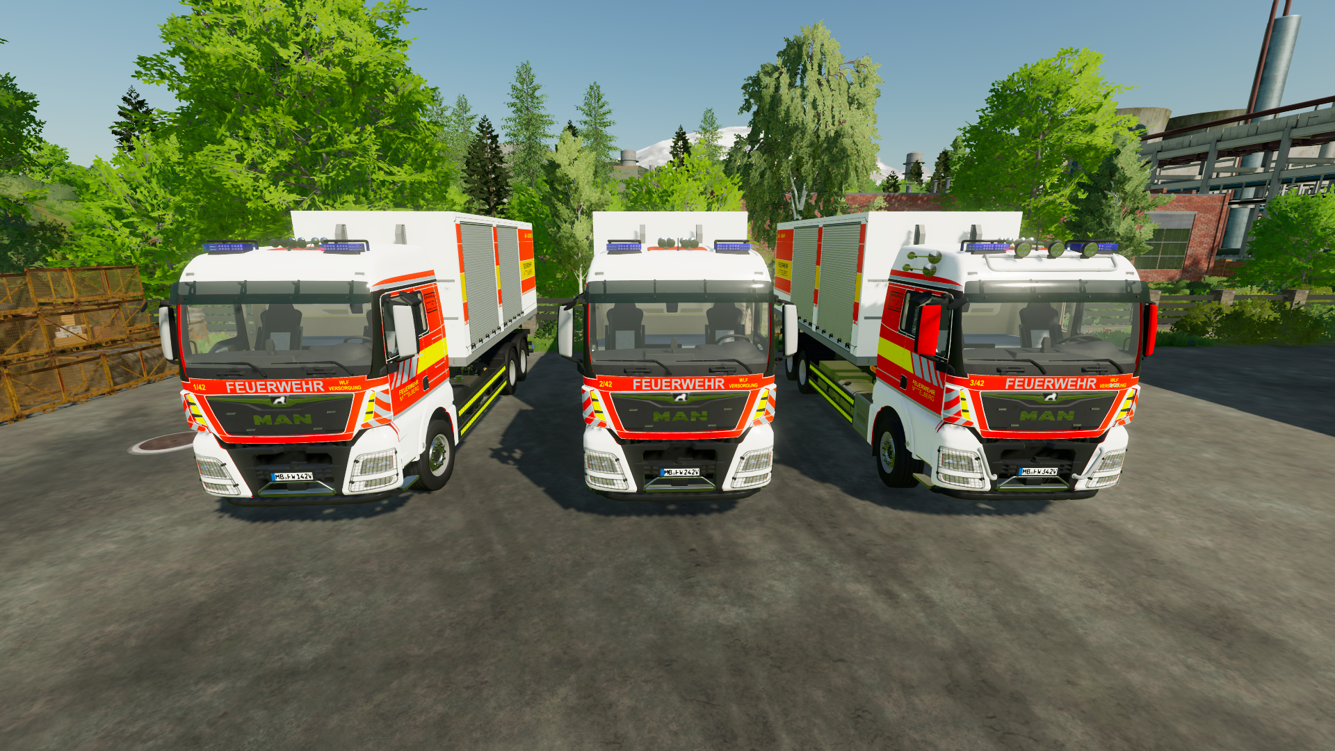 Feuerwehr Skin Pack