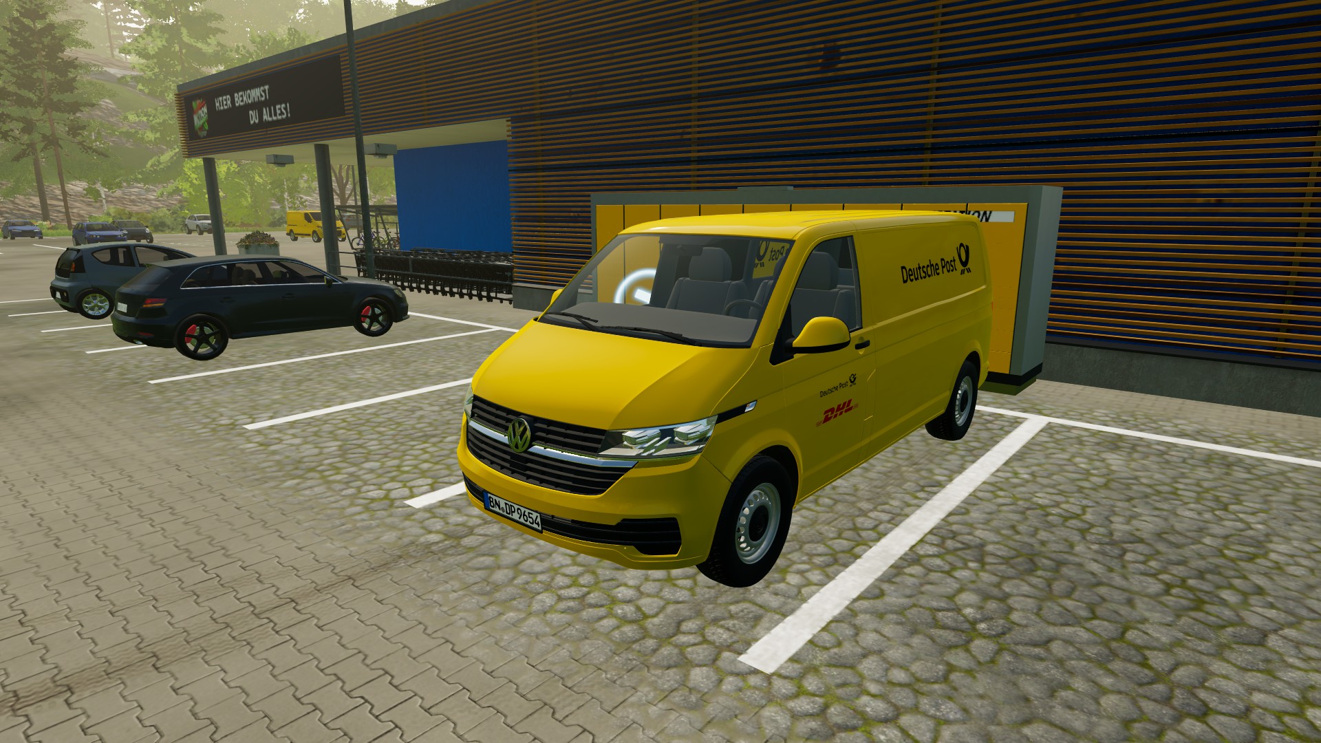 VW T6 Deutsche Post Skin