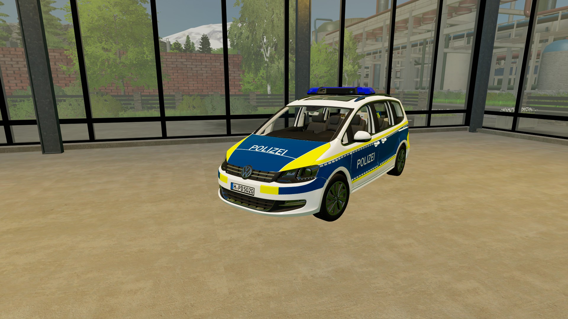 VW Sharan Polizei Niedersachsen