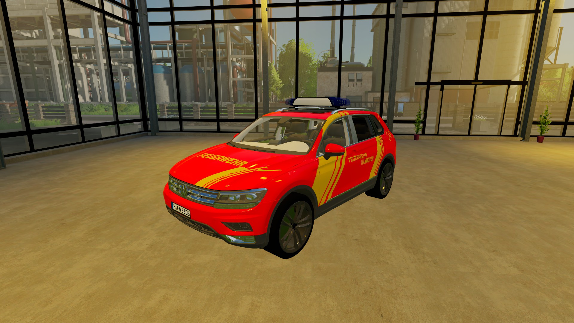 VW Tiguan KDOW der Berufsfeuerwehr Hannover