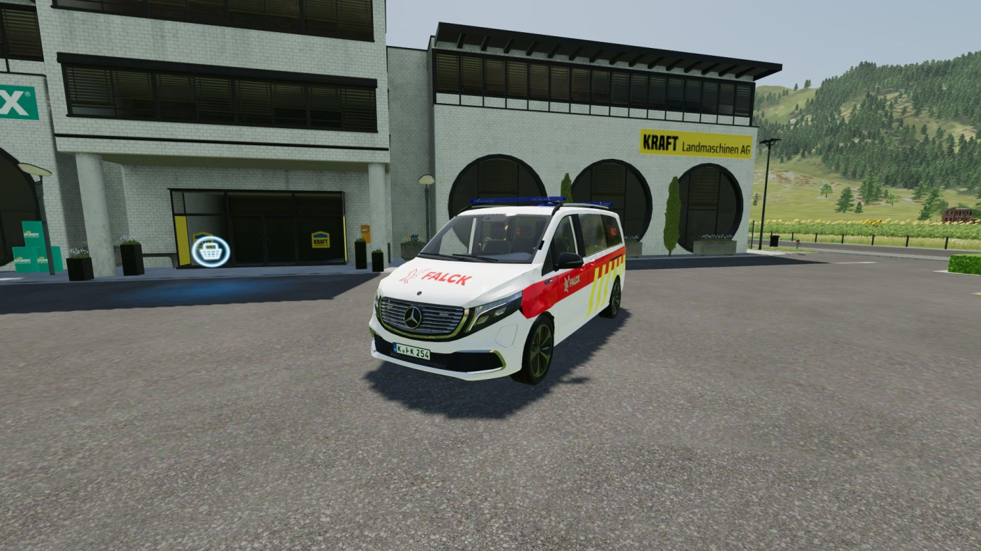 Mercedes EQV Falck NEF