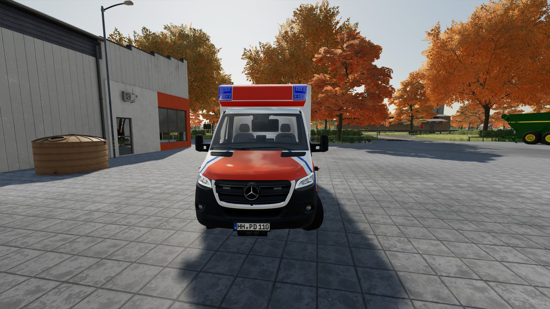 Fahrtec RTW Bundespolizei Hamburg