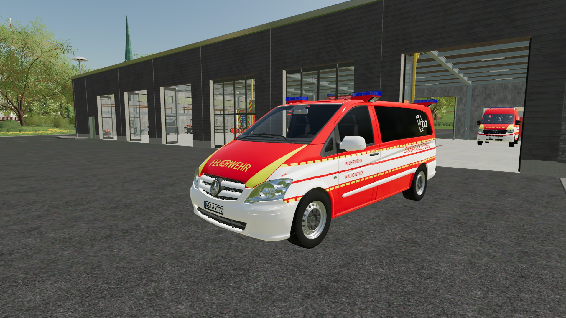 Mercedes Benz Vito W963r ELW Feuerwehr Waldstetten