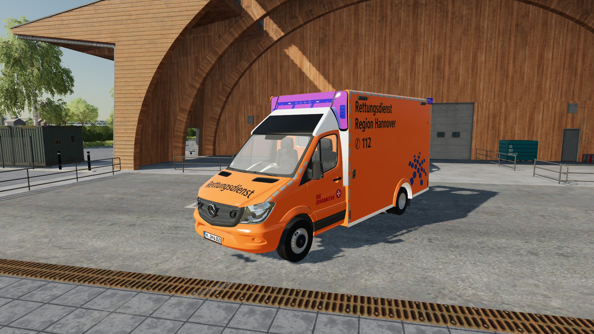 Mercedes Benz W906 WAS RTW Region Hannover