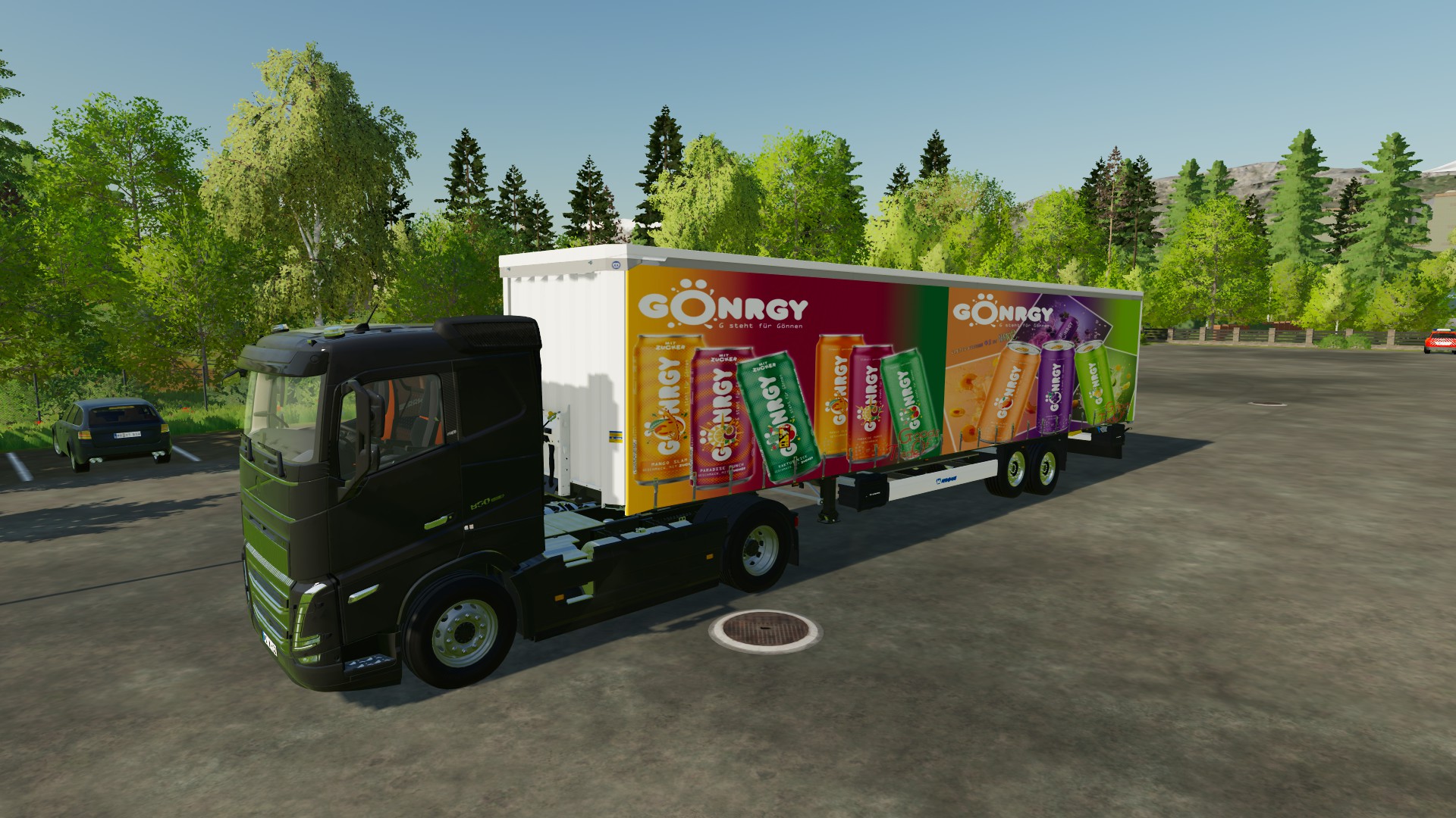 Reworked Profi Liner Krone Gönrgy Auflieger