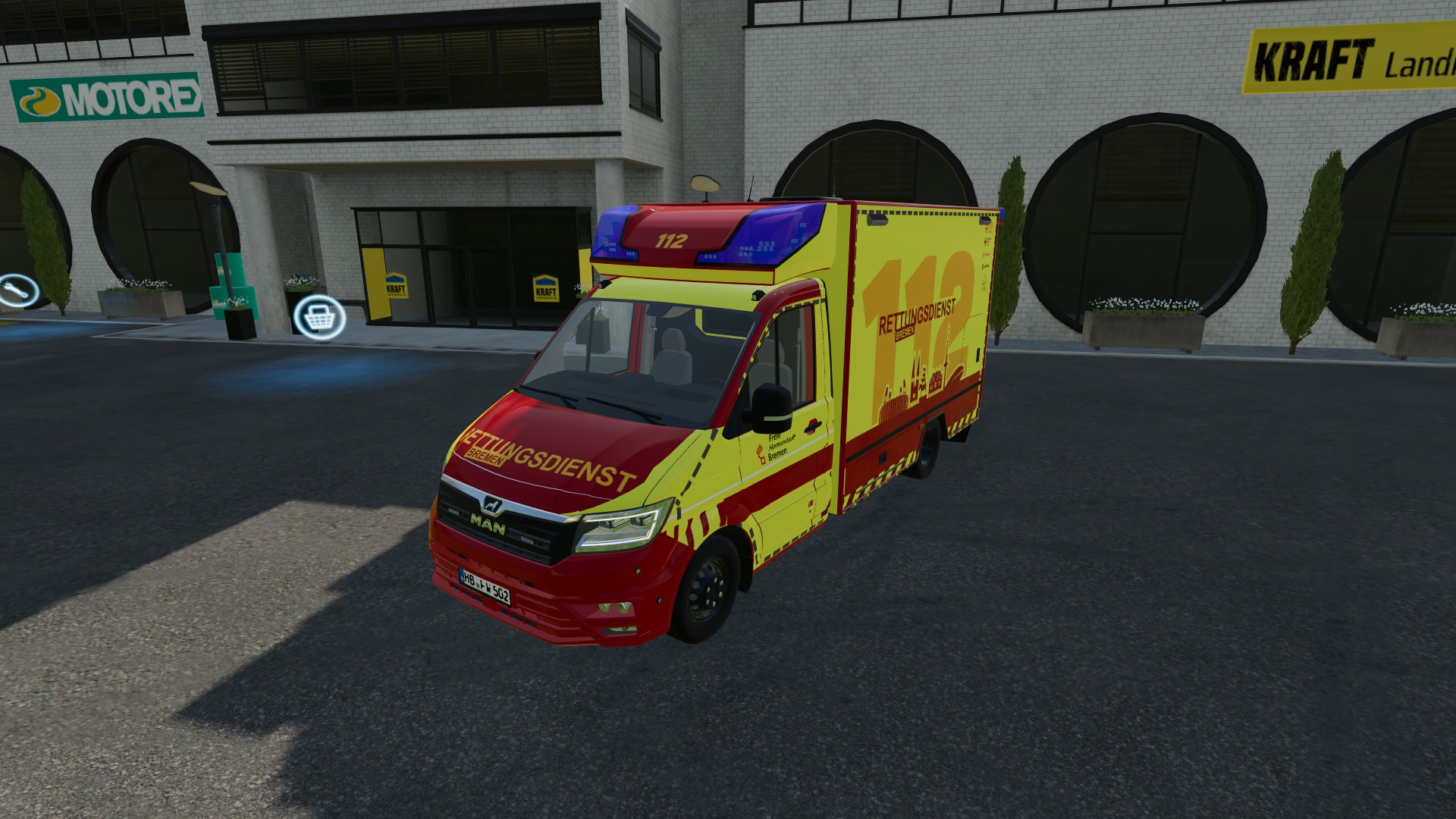 MAN TGE / VW Fahrtec RTW der Feuerwehr Bremen