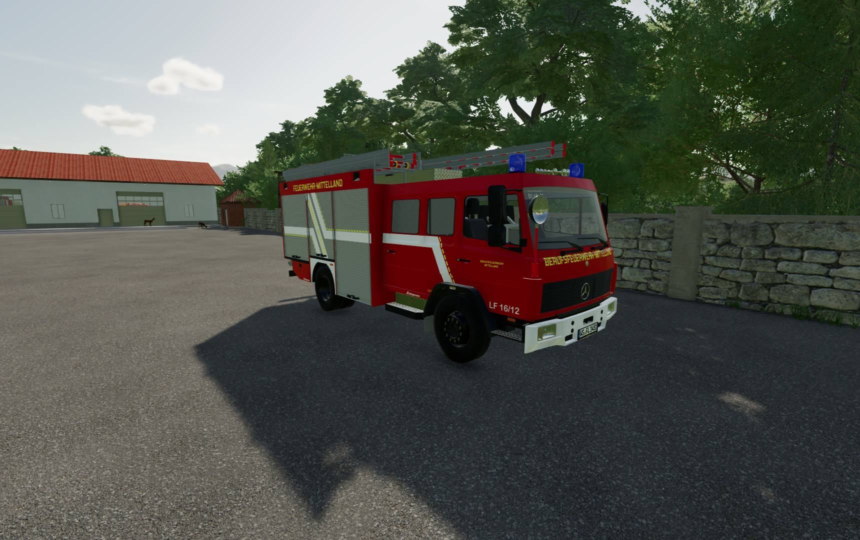 LF 16/12 Berufsfeuerwehr Mittelland