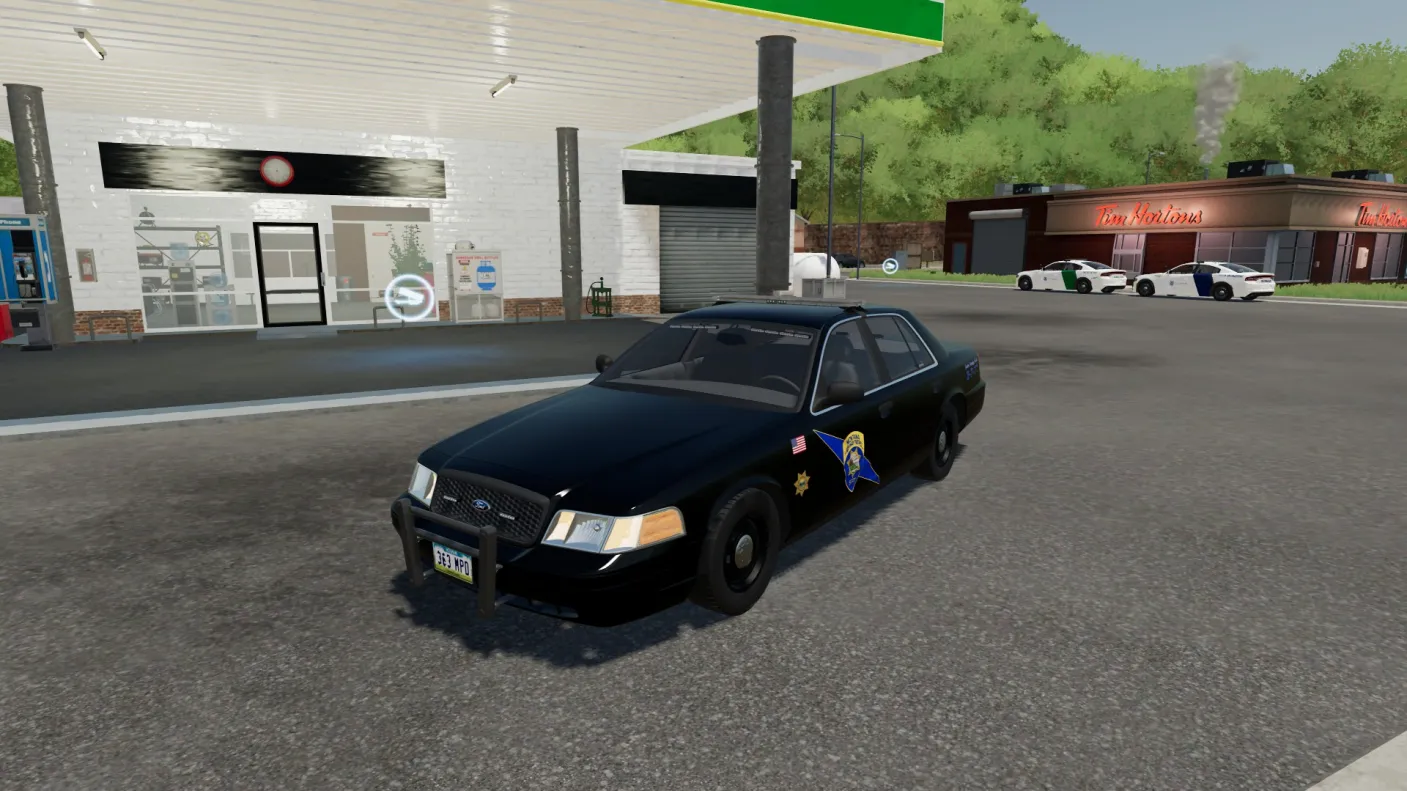 Montana Highway Patrol (Schwarz&Weiß)