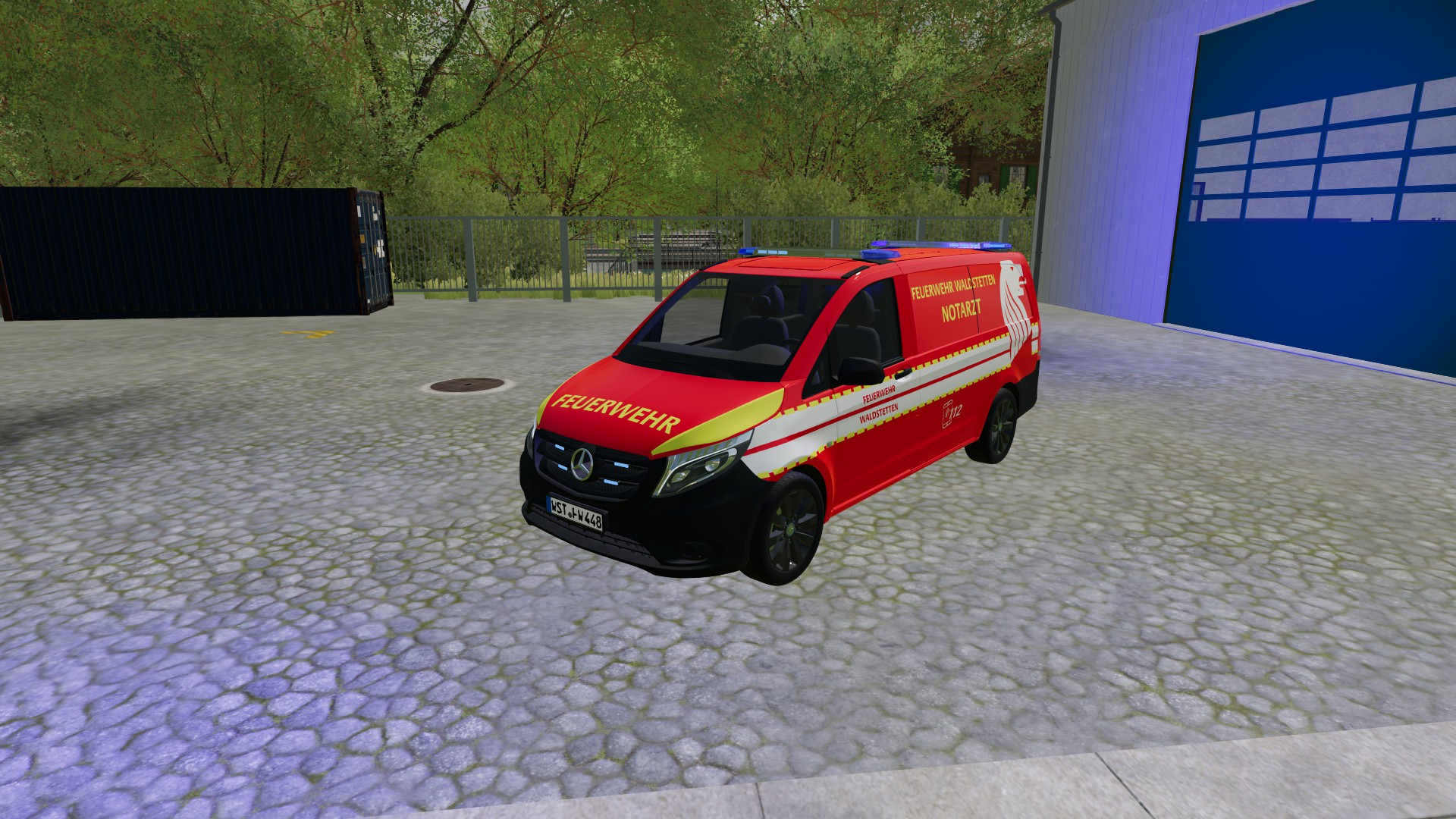 Mercedes Benz Vito 2017 NEF Feuerwehr Waldstetten