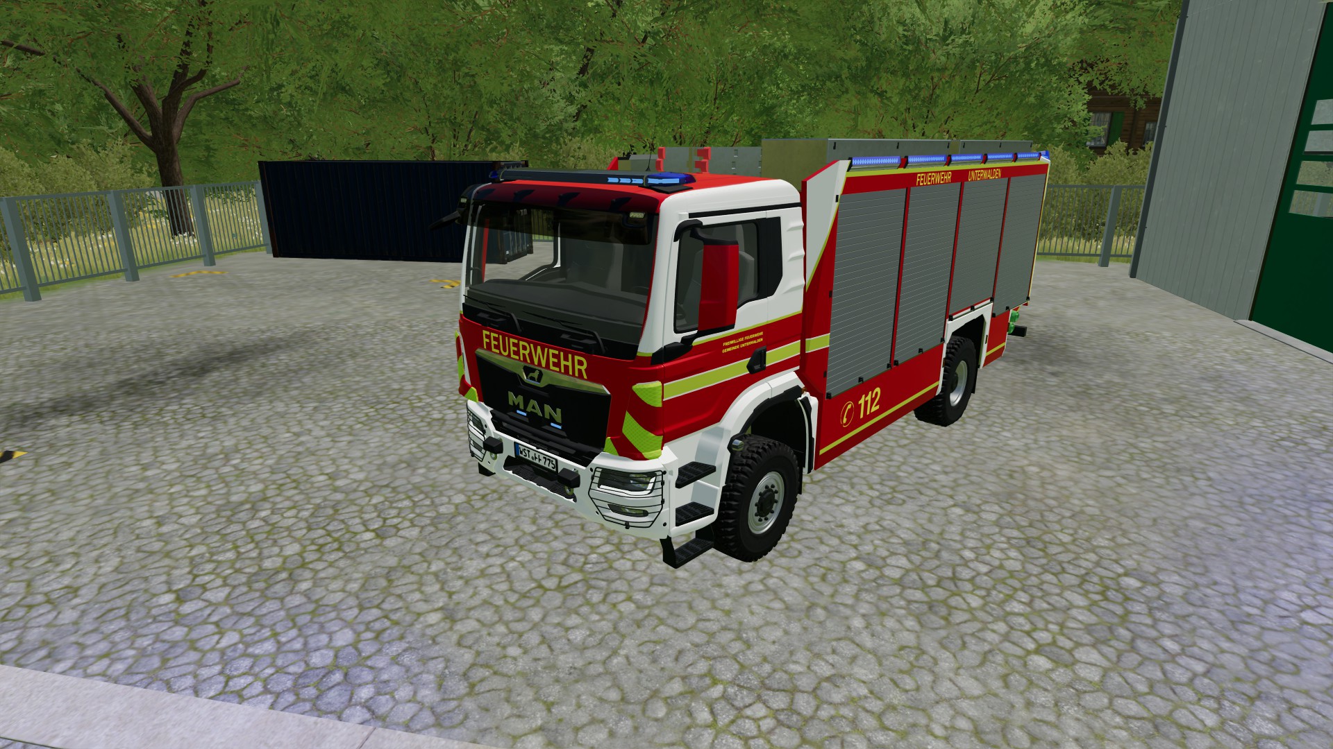 MAN TGM TG3 Ziegler TLF4000 Feuerwehr Unterwalden