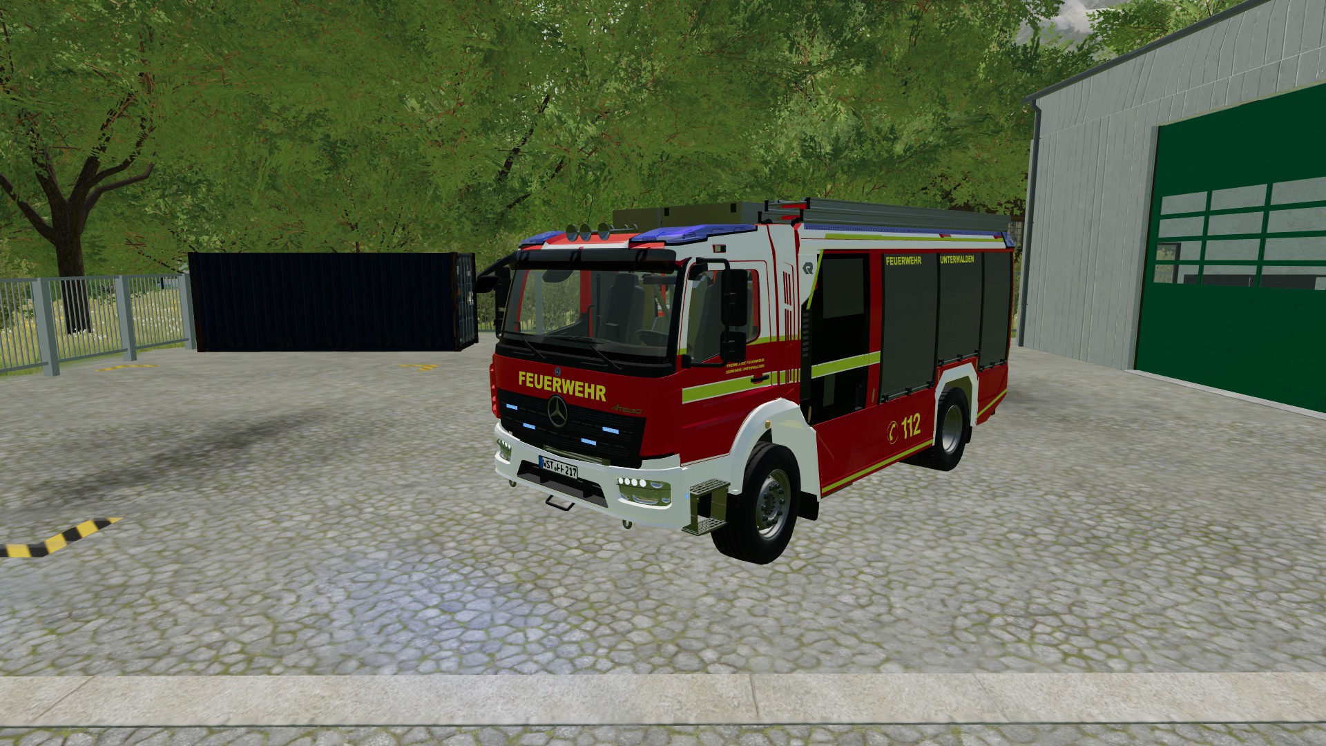 Mercedes Benz AT2020 HLF Feuerwehr Unterwalden