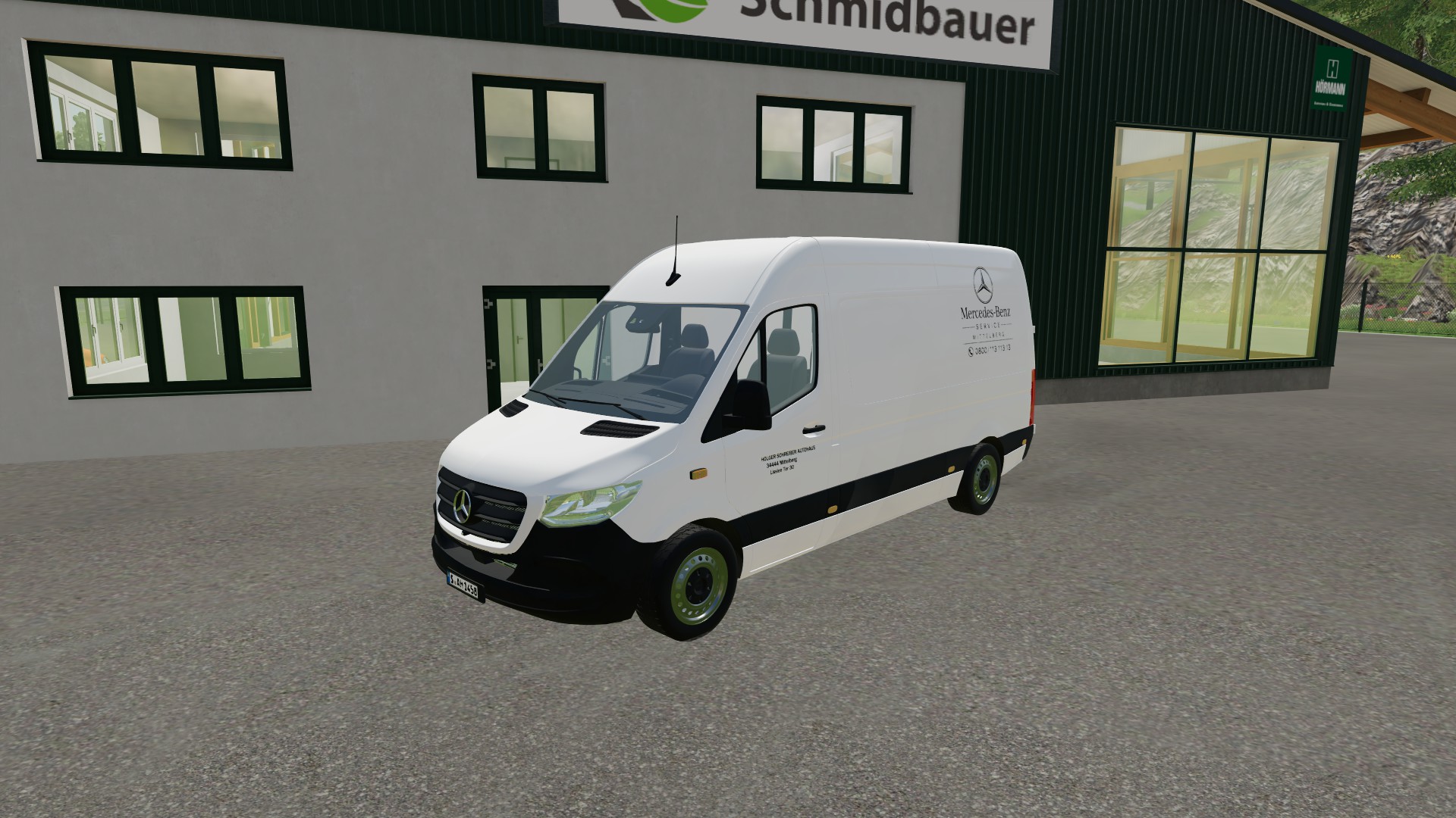 Mercedes Benz Sprinter 2018 High Roof Mercedes Service Mittelberg