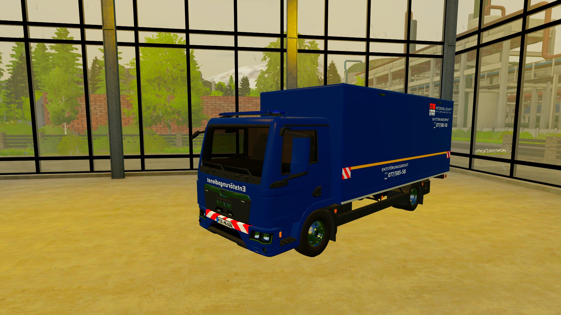 MAN TGL GW-L der Netzgesellschaft Mittelberg-Waldstetten als Enstörungngsdienst