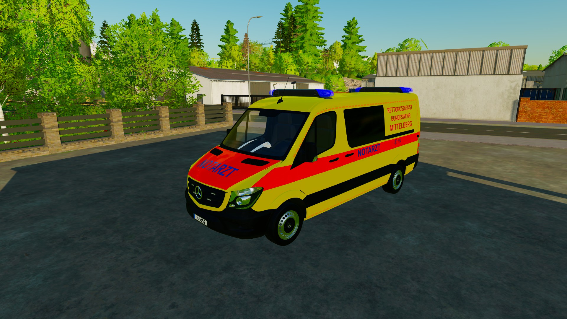 Mercedes Benz Sprinter 2014 Bundeswehr NEF