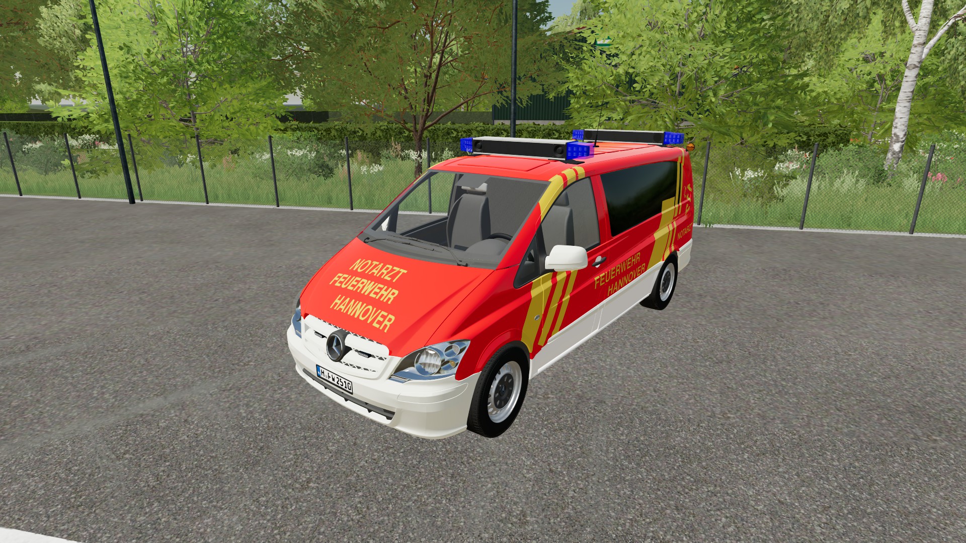 Mercedes Benz Vito 2010 Feuerwehr Hannover NEF