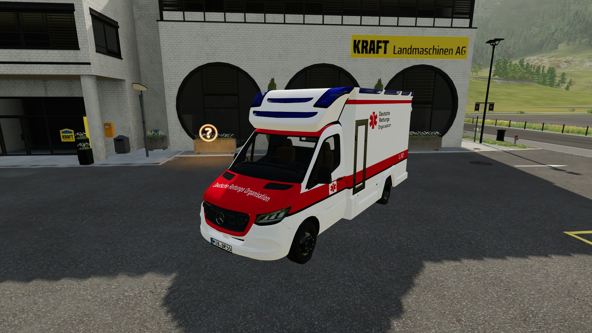 Mercedes Benz W907 Tigis RTW der Deutsche Rettungs Organisation