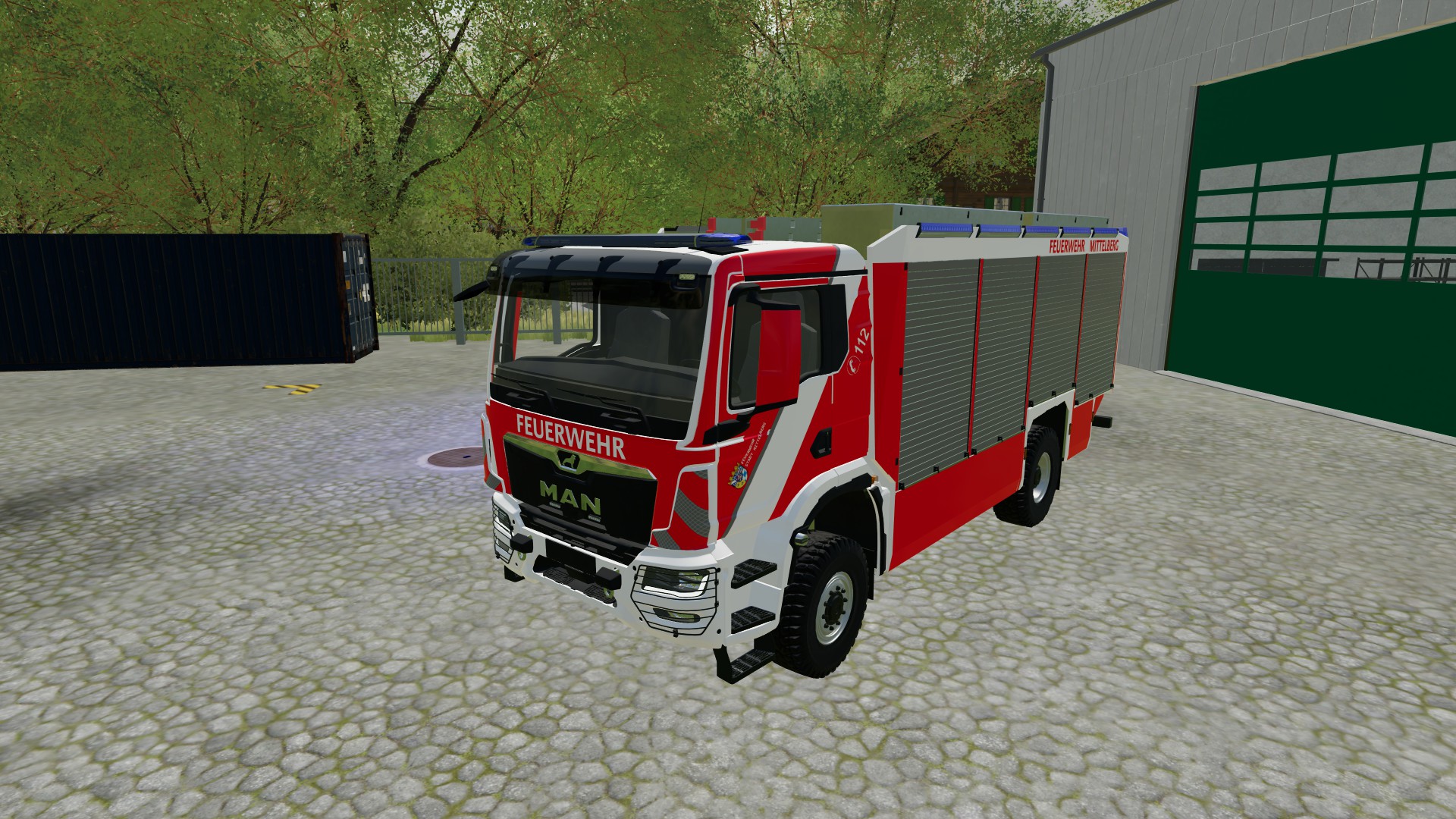 MAN TGM TG3 Ziegler Rüstwagen der Feuerwehr Mittelberg