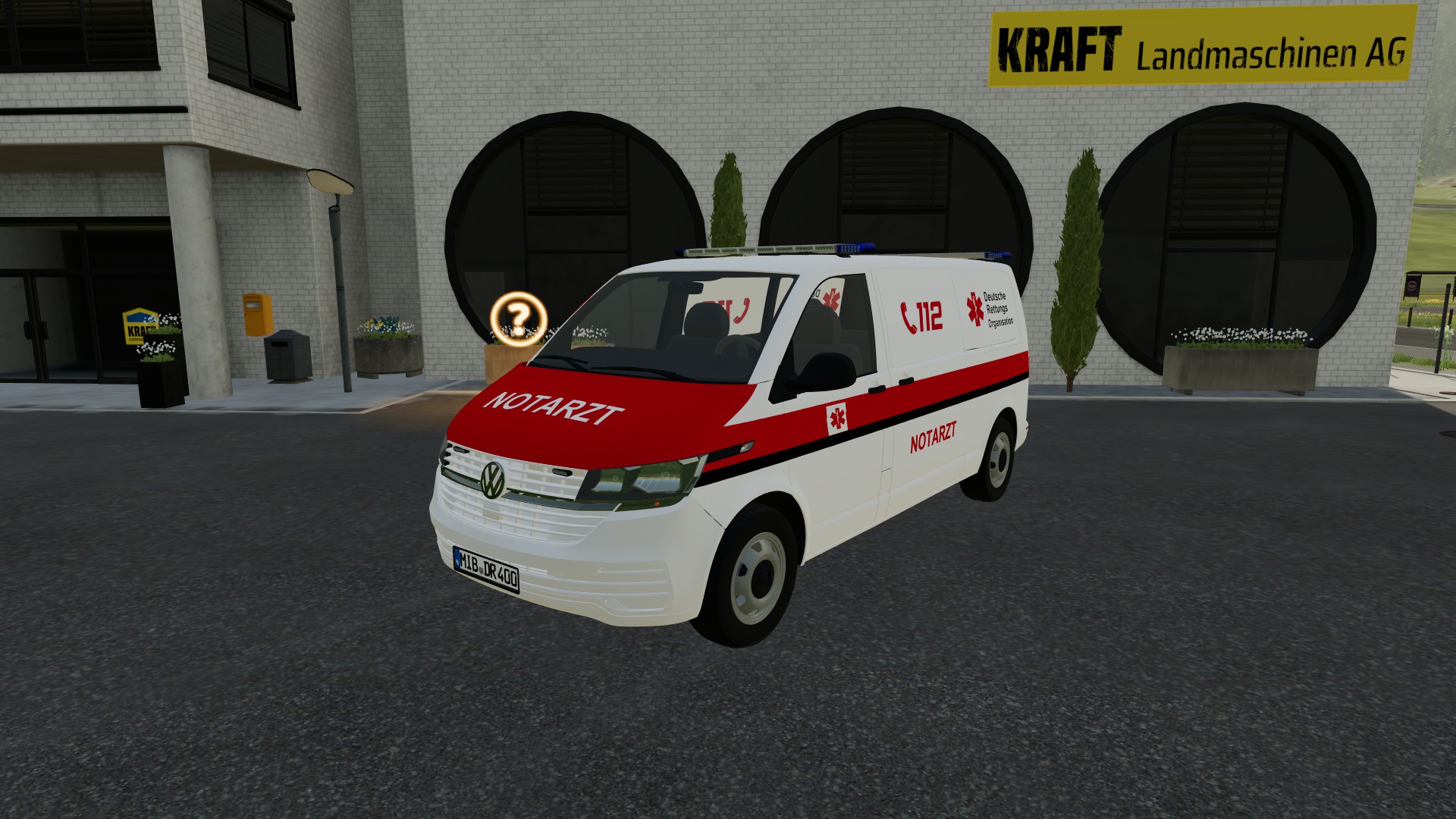 VW T6 Deutsche Rettungs Organisation NEF Skin