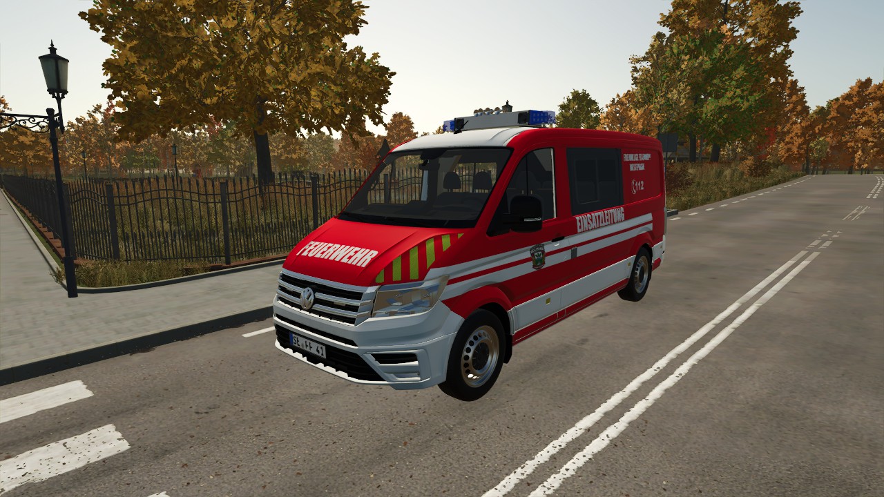 VW Crafter ELW1 der Freiwilligen Feuerwehr Westerrade