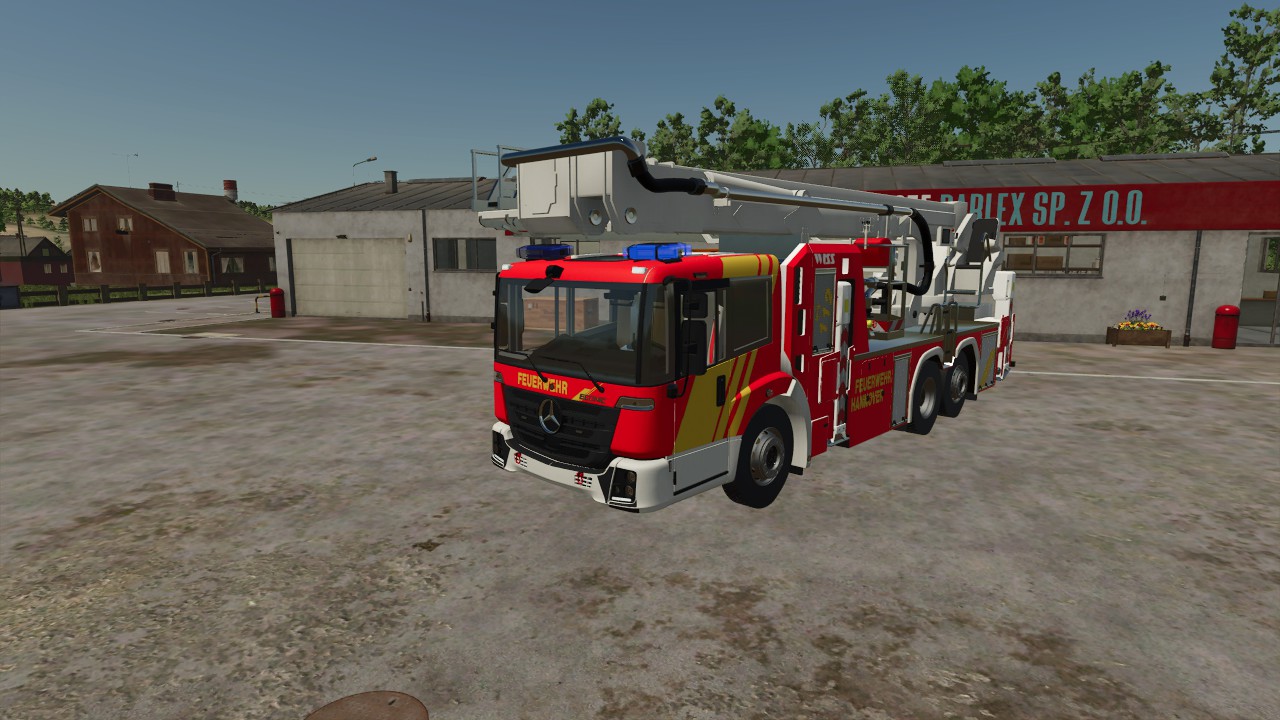 Mercedes Benz Econic WISS Teleskopmastbühne Feuerwehr Hannover