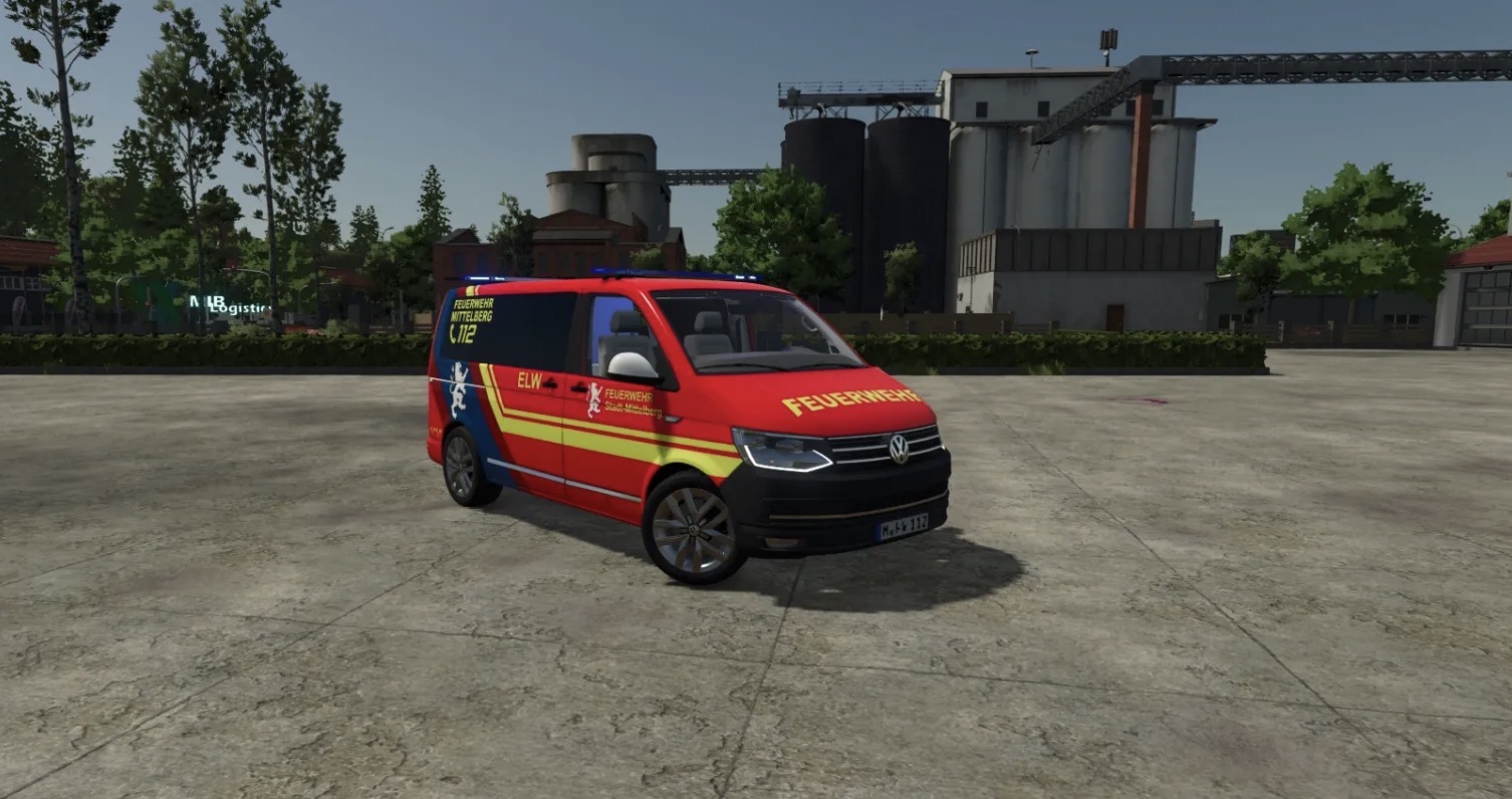 ELW VW T6 Feuerwehr Stadt-Mittelberg