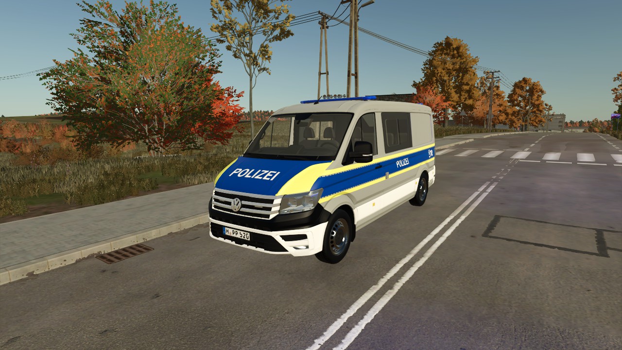  VW Crafter Polizei Neutral